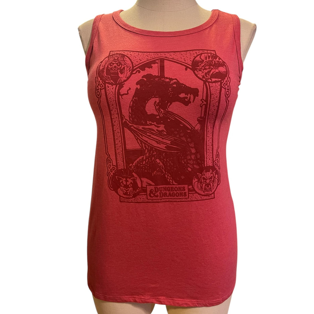 Torrid 3 (3X 22/24) Dungeons and Dragons Punk Gothic Graphic Classic Tank Top
